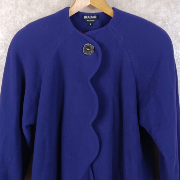 Vintage BRAEFAIR Coat Size 8 - Picture 2 of 10
